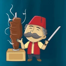 Kebab kuchař Kebab kuchař