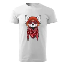 Červená panda hipster