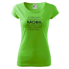 Chtěla jsem dostat k narozeninám mobil