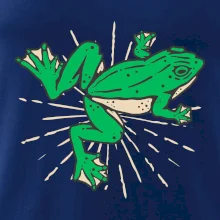 Žába zelená kreslená