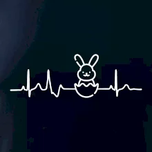 EKG Velikonoční zajíc