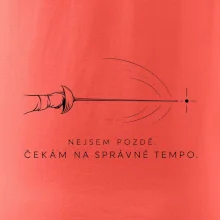 Nejsem pozdě. čekám na správné tempo.