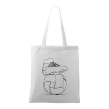 Fotbalový míč kopačka jedním tahem