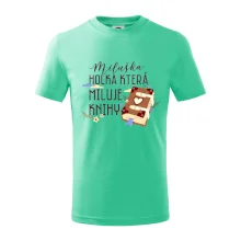 Kniha - Holka, která miluje knihy -  Vaše jméno