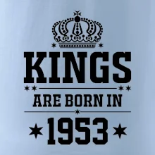 Kings are born in 1953