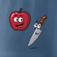 Parové triko - Jablko a nůž