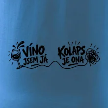 Víno jsem já a kolaps je ona