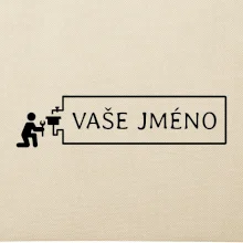 Instalatér - jméno v rámečku