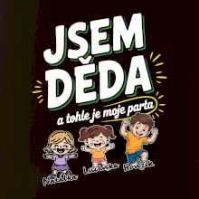Děda a jeho parta (obrázky a jména vnuků)