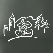 Cyklista na výletě