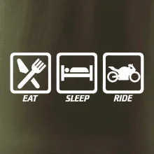 Eat sleep ride - silnice