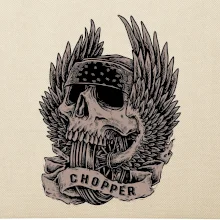 Chopper kolo křídla