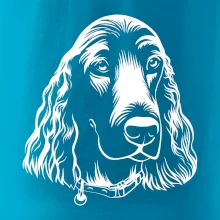 Kokršpaněl - hlava kreslená