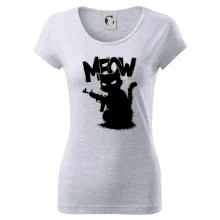 Meow kočka se zbraní