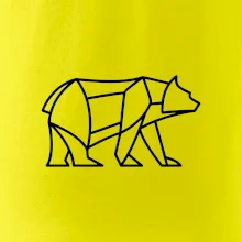 Geometrie lední medvěd chodící