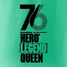 Hero, Legend, Queen 1976