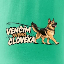 Venčím svého člověka - německý ovčák