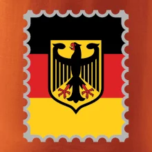 Německá známka - vlajka