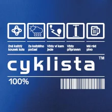 Čárový kód - Cyklista