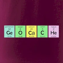 Geocache - periodická tabulka