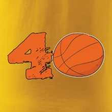 Basketball kulaté narozeniny 40