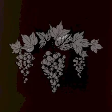 Vinné hrozny šedé