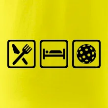 Eat sleep florbal v řadě