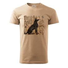 Egyptské hieroglyfy pes