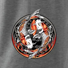 Yin & Yang Koi kapr - oranžový Yin & Yang Koi kapr - oranžový