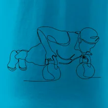 Kitebell posilování jedním tahem