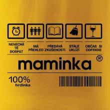 Čárový kód tatínek / Maminka