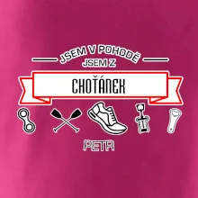 Jsem v pohodě jsem z ... (vlastní název a jméno)
