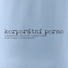 Čeština 2.0 - korporátní porno