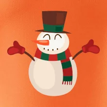 Vánoční sněhulák