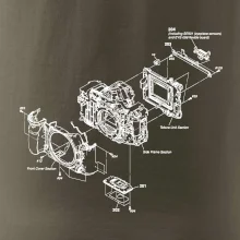 Nákres Digitální fotoaparát