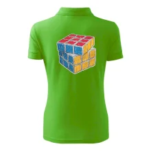 Rubikova kostka kreslená