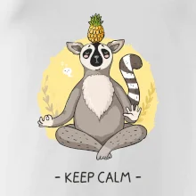 Yoga - keep calm kreslený Yoga - keep calm kreslený