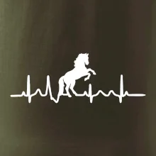 Ekg kůň ikona