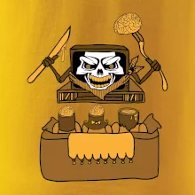 Mozkožrout - televize (Pecka design)