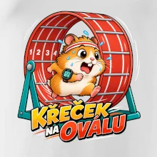 Běžecký křeček na oválu