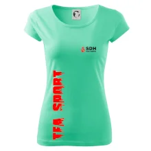 TFA Sport SDH (červený oheň) - Vlastní nápis