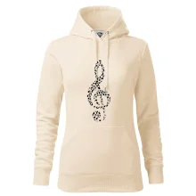 Houslový klíč z not