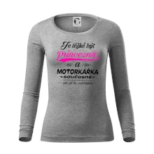 Je těžké být princezna - motorkářka Je těžké být princezna - motorkářka