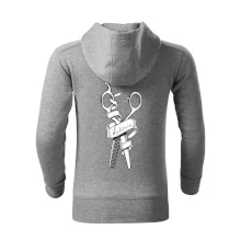 Kadeřnice nůžky a hřeben