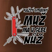 Každý správný muž, má u sebe nůž