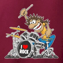 I love rock bubeník