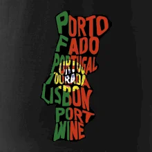 Mapy - názvy měst - Portugalsko