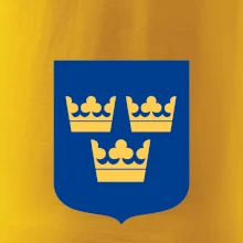 Švédský znak tři korunky velký