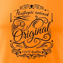 Vintage nejlepší tatínek 100% kvalita