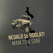 Nedalo se odolat, mám to v sobě offroad